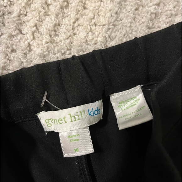 Garnet Hill Kids Black Pants - Picture 3 of 3